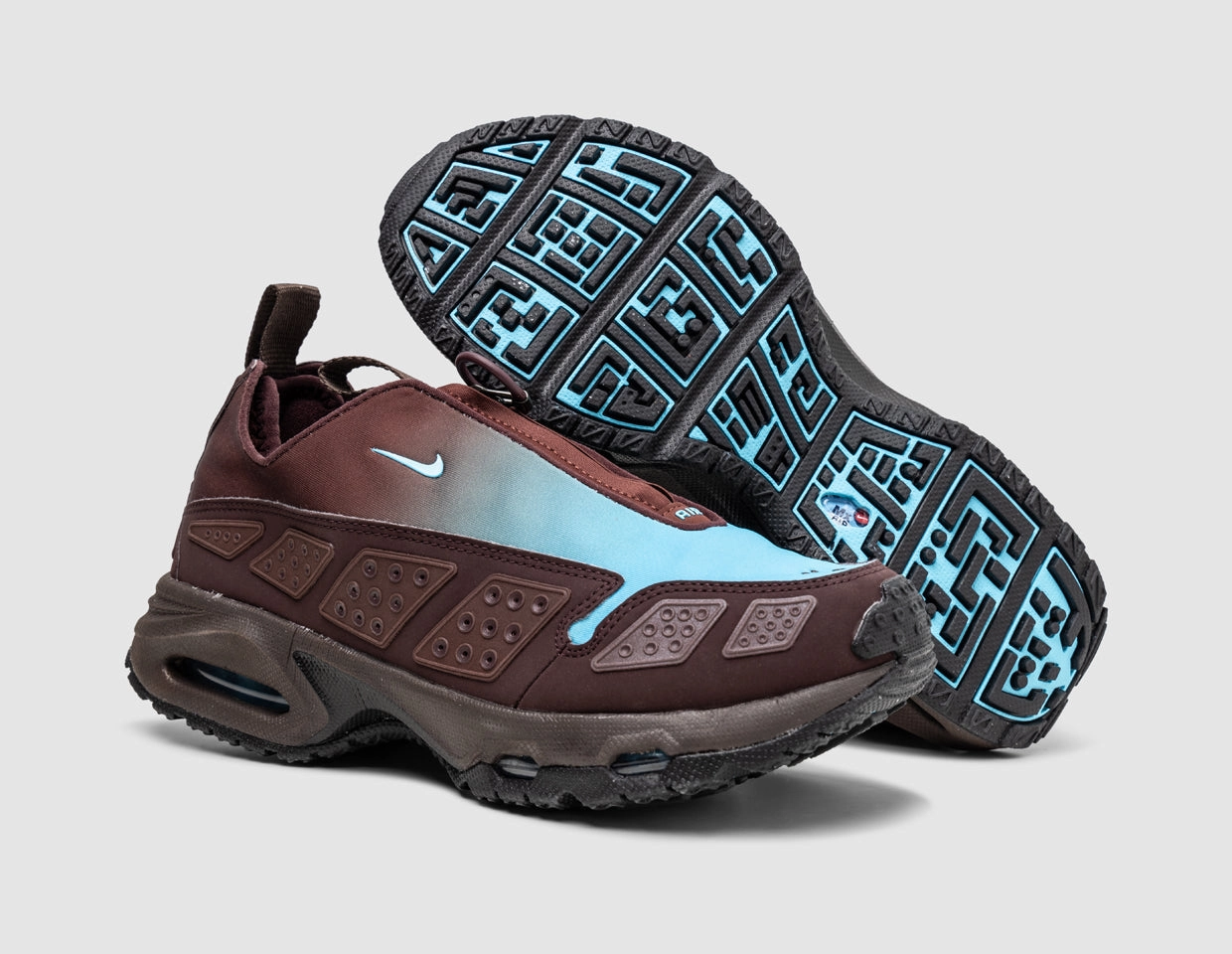 Nike Women's Air Max SNDR Burgundy Crush / Baltic Blue - Baroque Brown