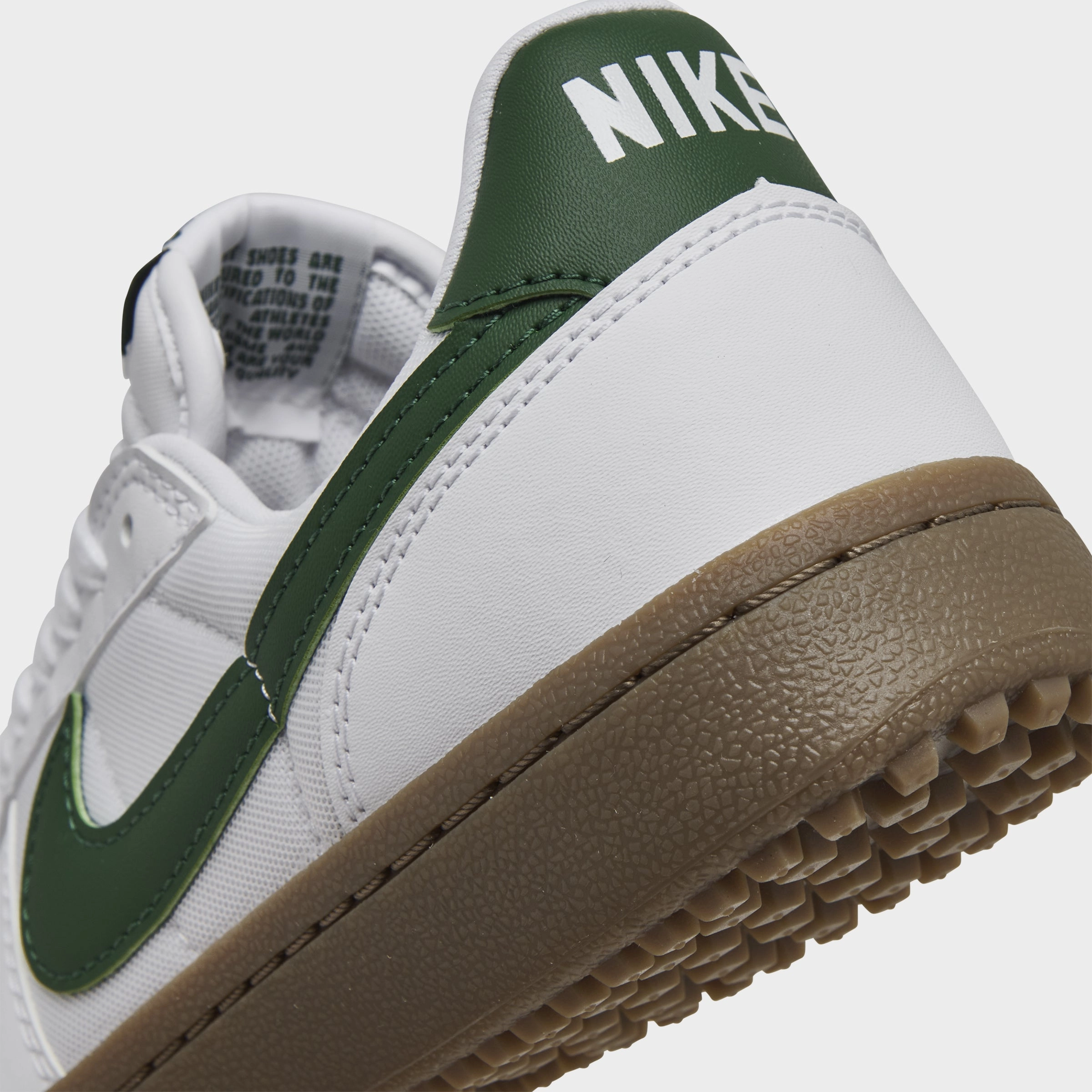 Nike Women's Field General White / Gorge Green - Dark Gum