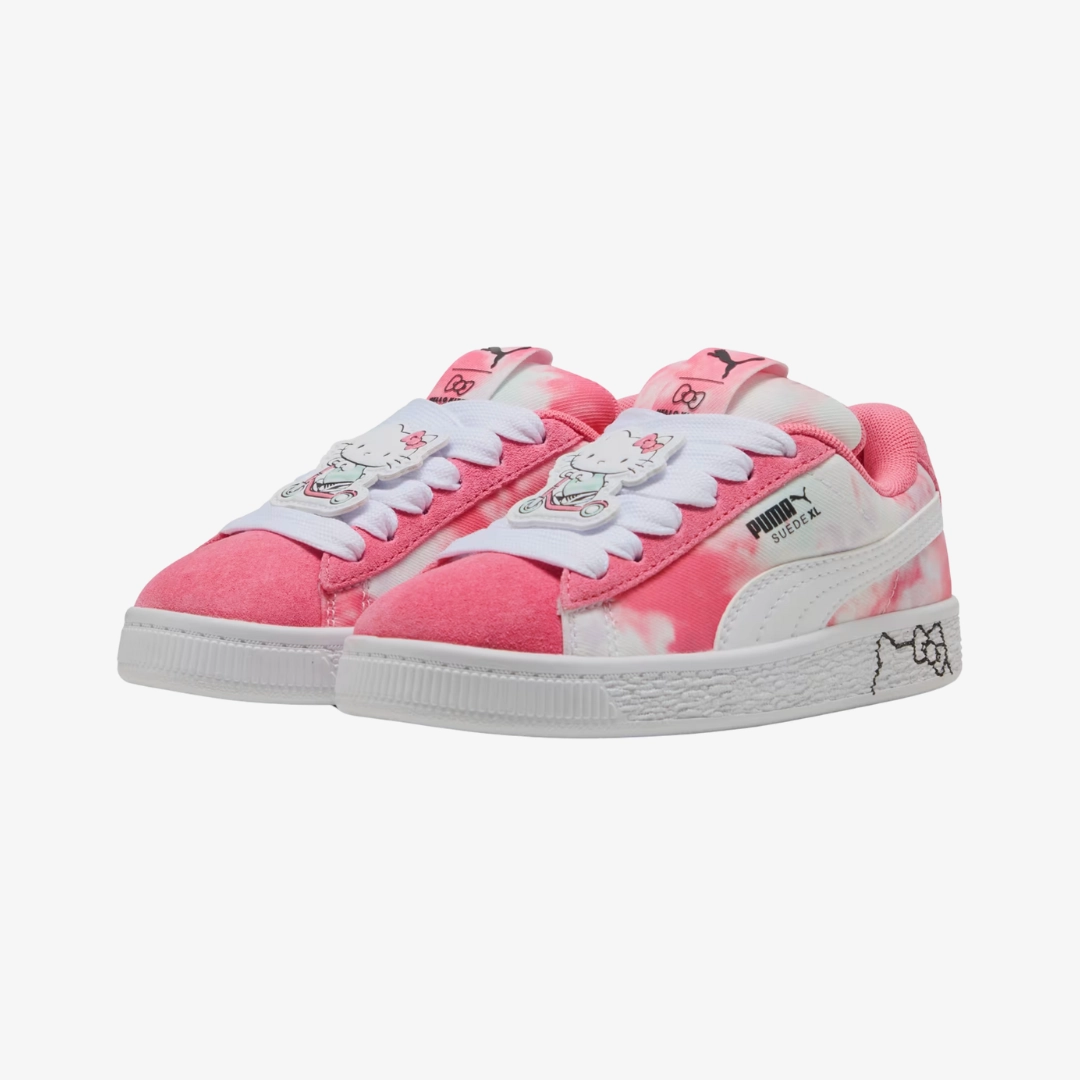 preschool puma x hello kitty and friends suede xl (magic rose/blue)