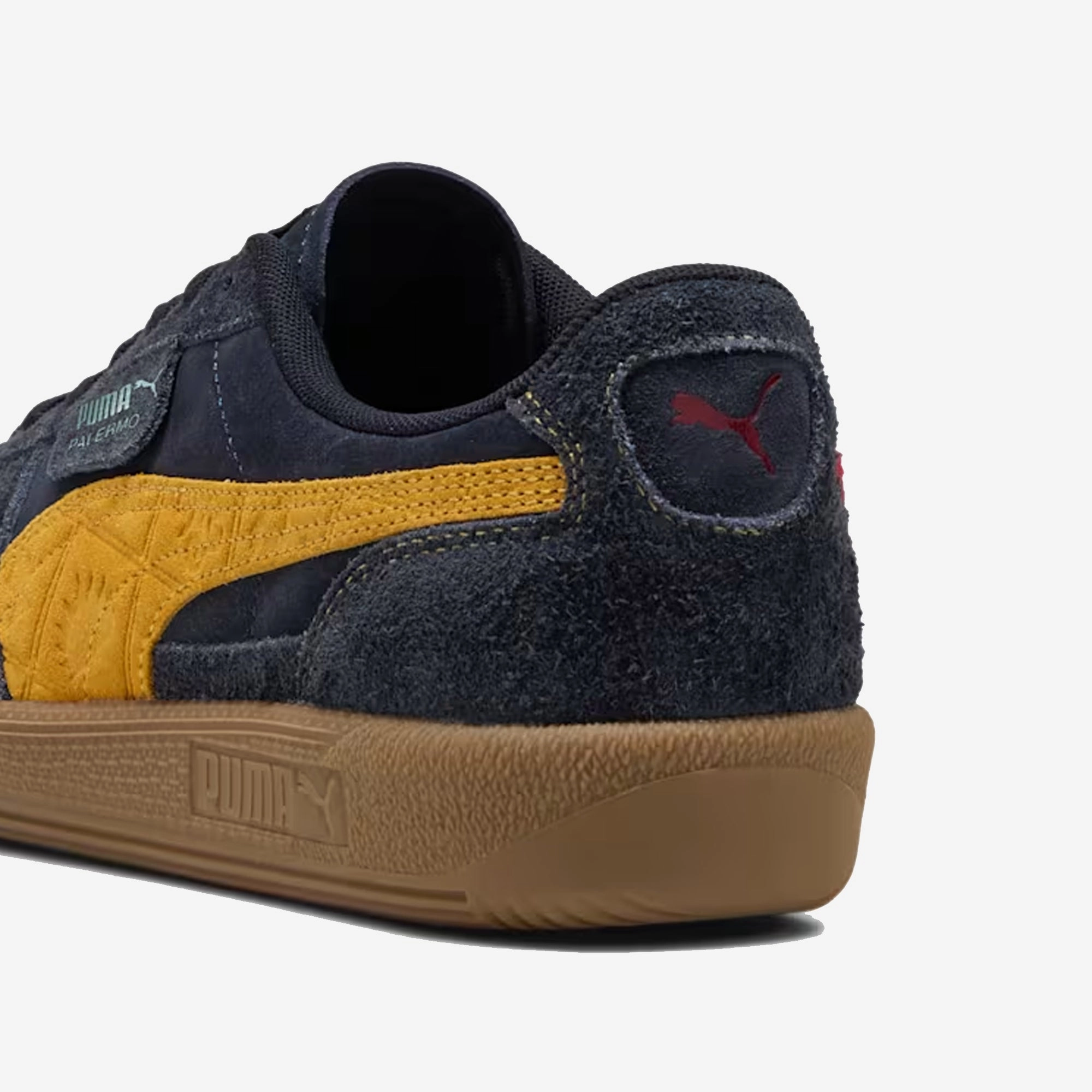 PUMA | ROAD TO UNITY PALERMO LEATHER { NEW NAVY/YELLOW