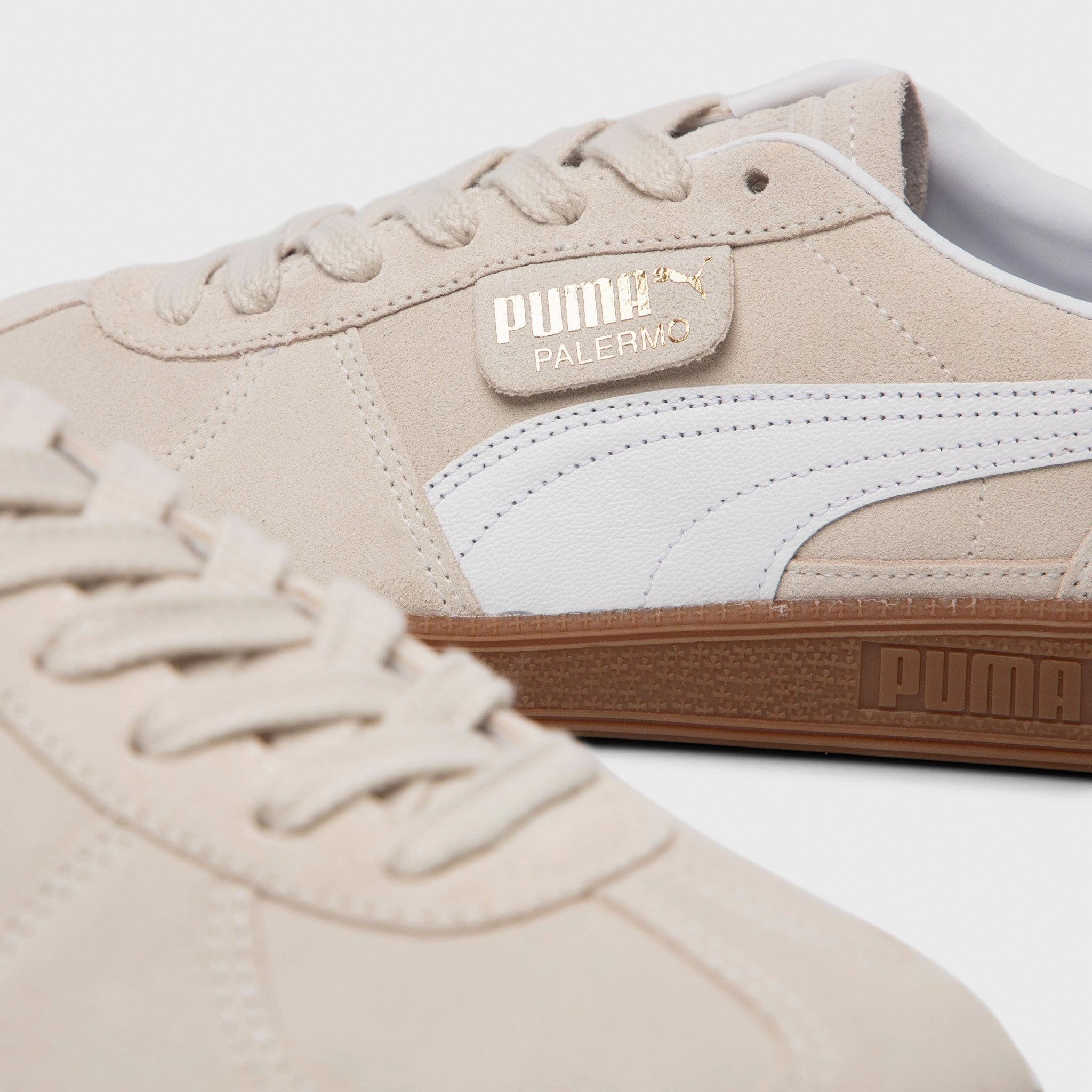 Puma Palermo Tan / White