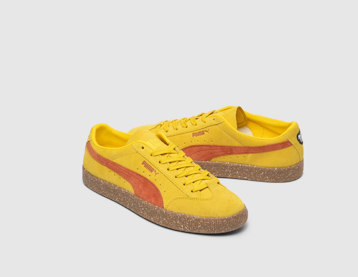 Puma x P.A.M Suede VTG Mustard Yellow / Burgundy