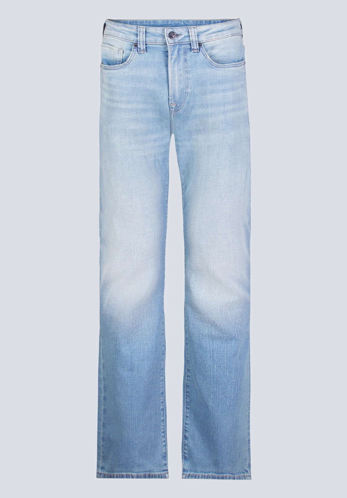 Relaxed Boot Game Men's Vintage Feel Jeans, Light Blue - BM26002