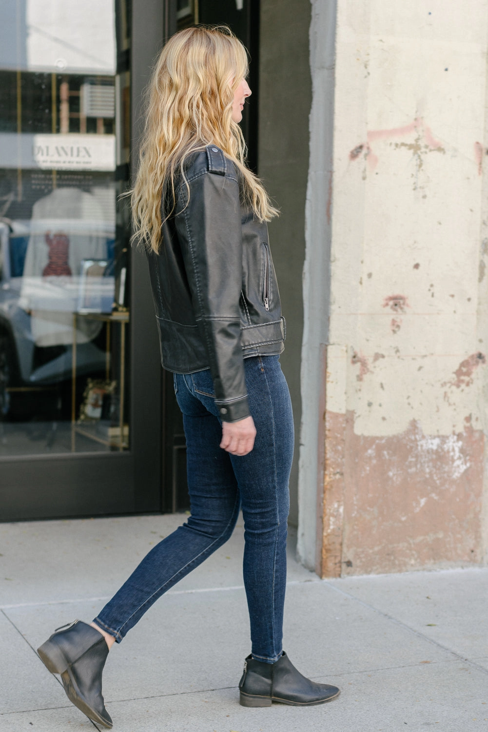 Serena High Rise Handsanding Skinny Jeans