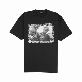 Stüssy Gang Starr Take It Personal T-shirt Black