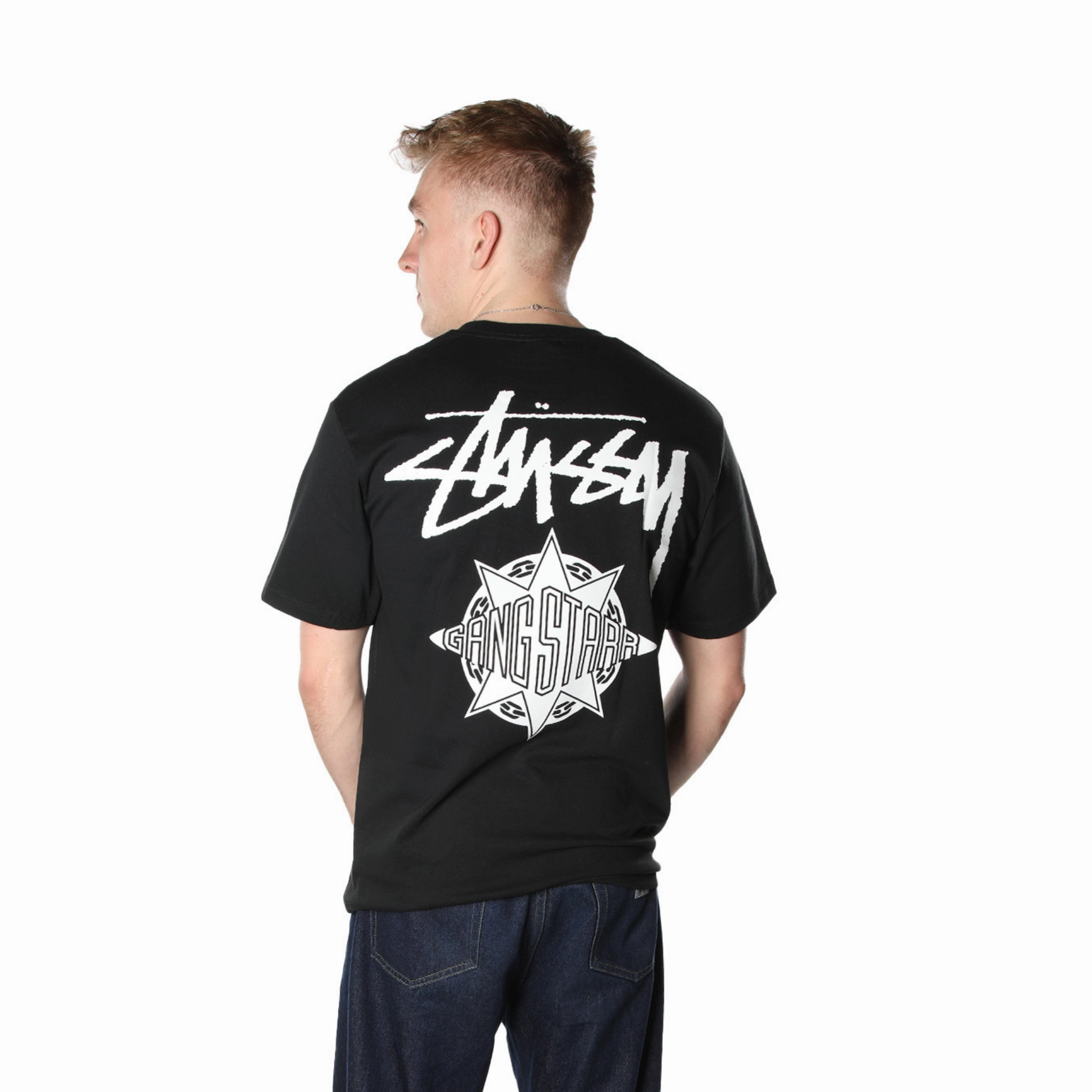 Stüssy Gang Starr Take It Personal T-shirt Black