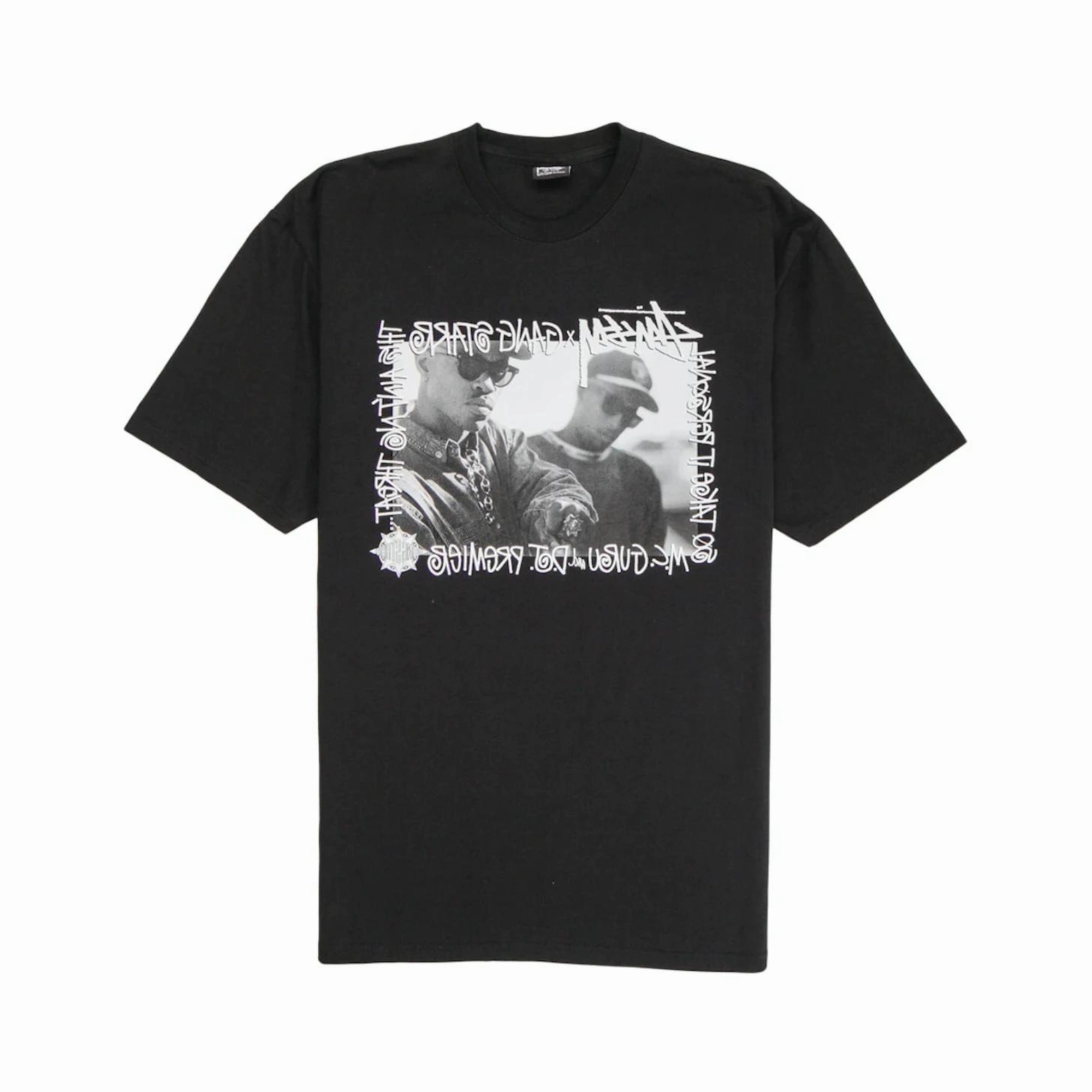 Stüssy Gang Starr Take It Personal T-shirt Black