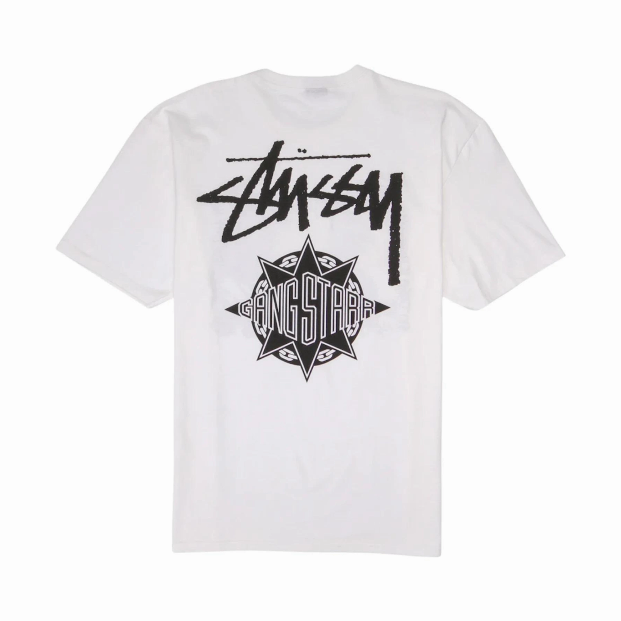 Stüssy Gang Starr Take It Personal T-shirt White