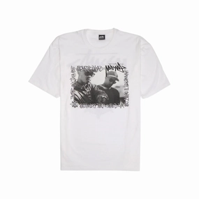 Stüssy Gang Starr Take It Personal T-shirt White