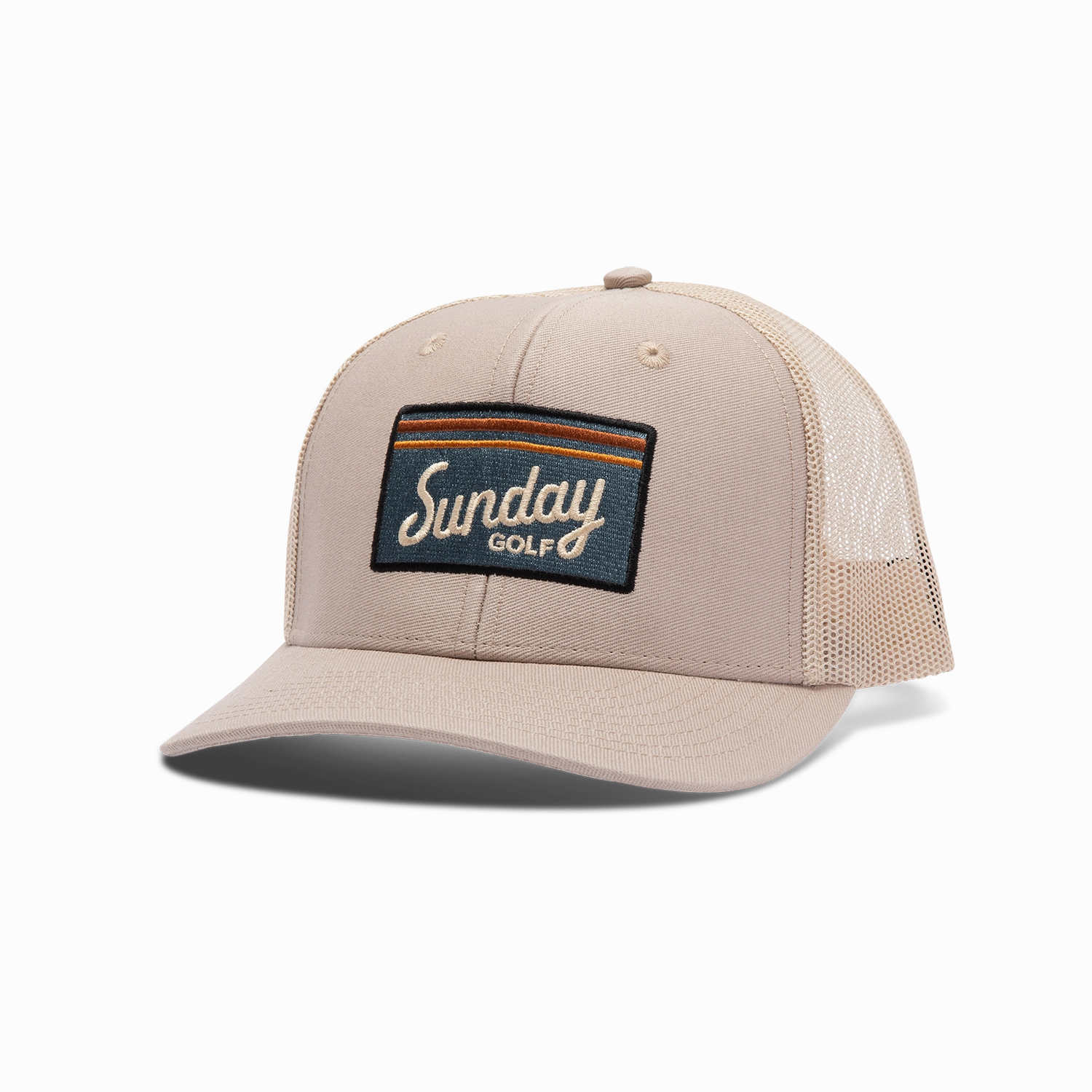 Sunday Golf Trucker Golf Hat | Tan