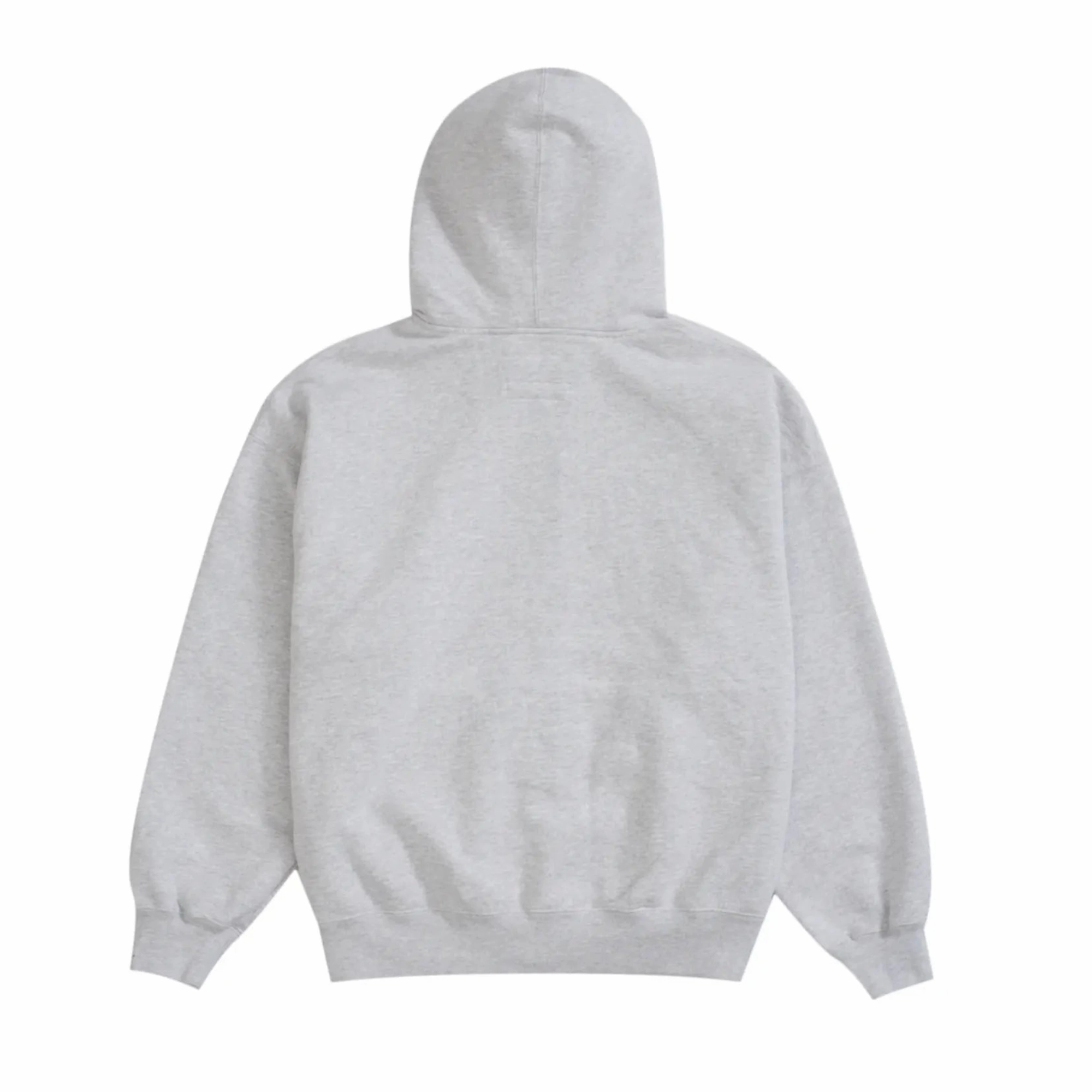 Supreme MM6 Maison Margiela Zip Up Hooded Sweatshirt Ash Grey