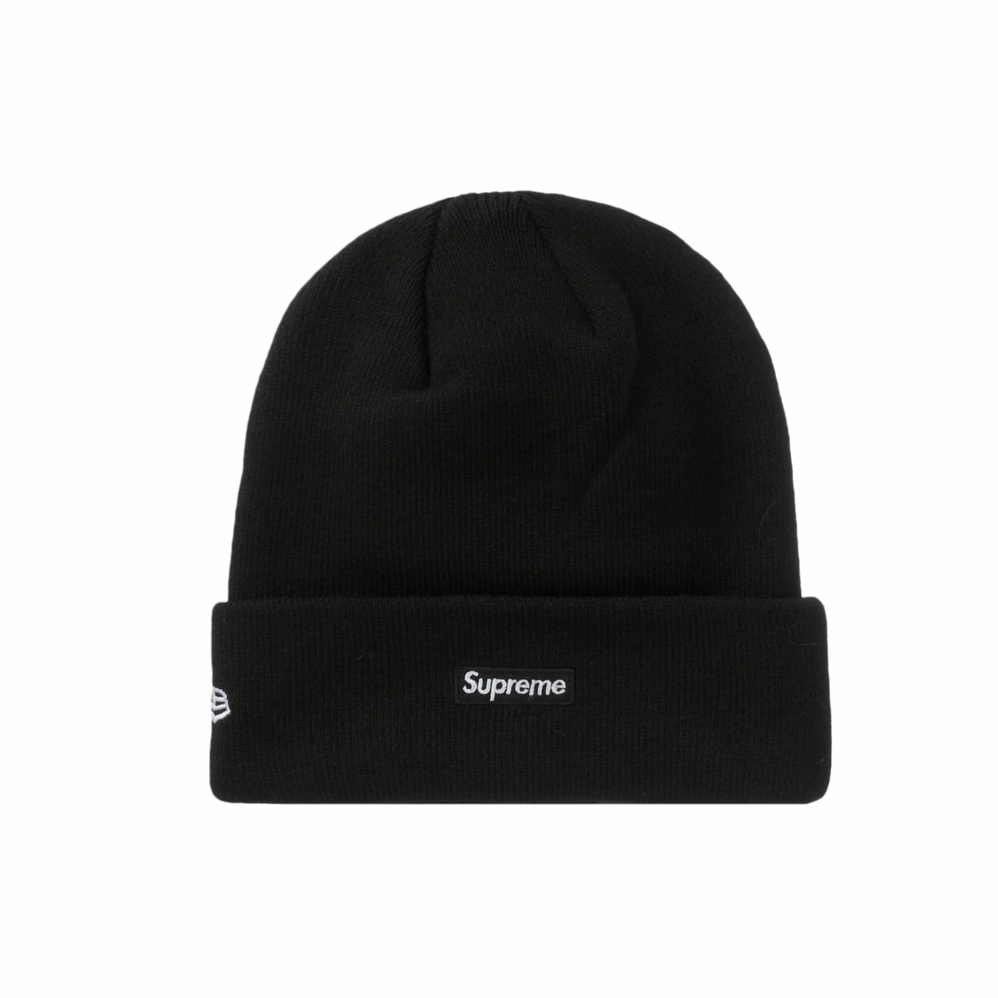 Supreme New Era S Logo Beanie Black