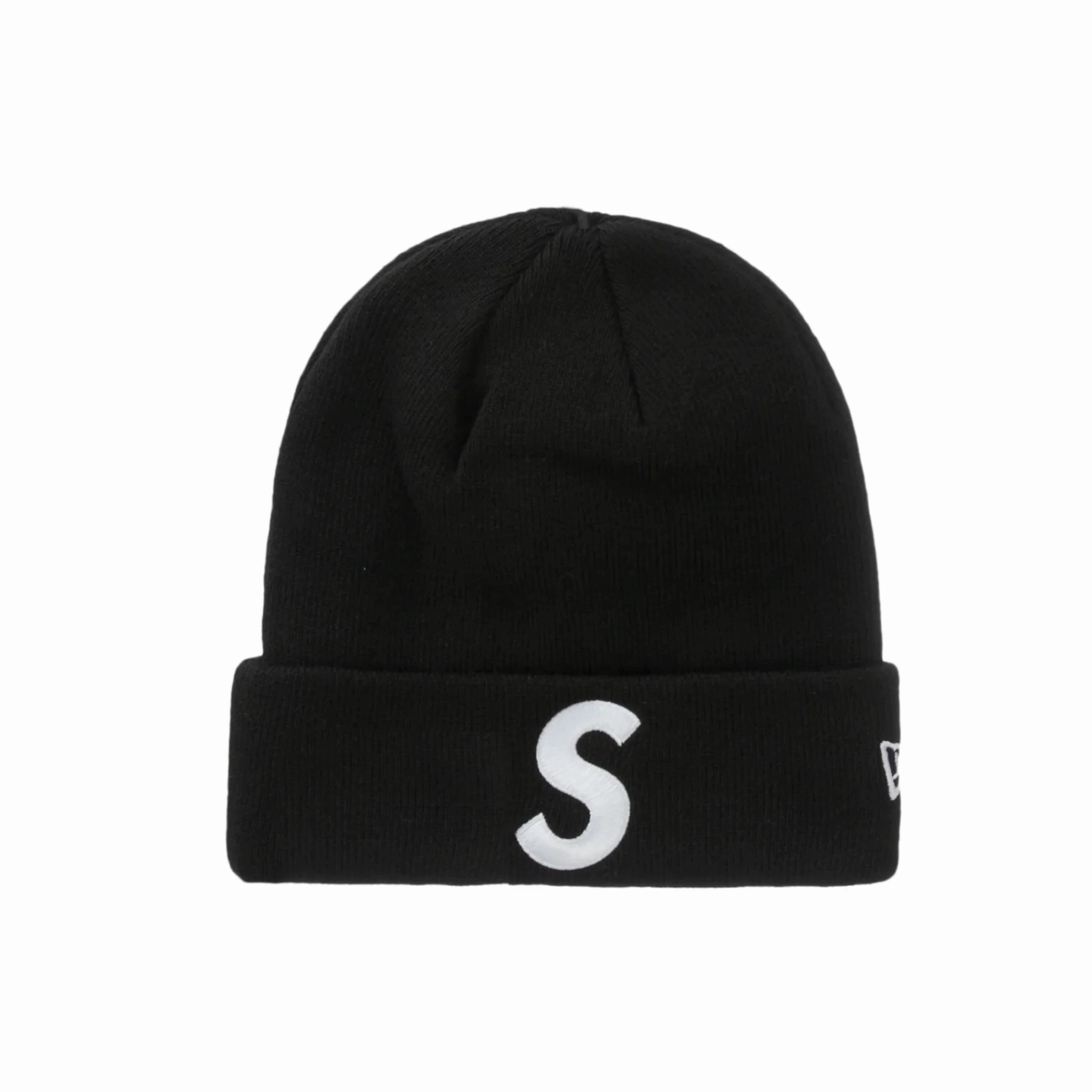 Supreme New Era S Logo Beanie Black