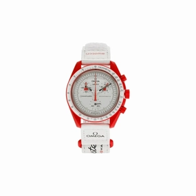 Swatch x Omega Bioceramic Moonswatch Mission to Mars