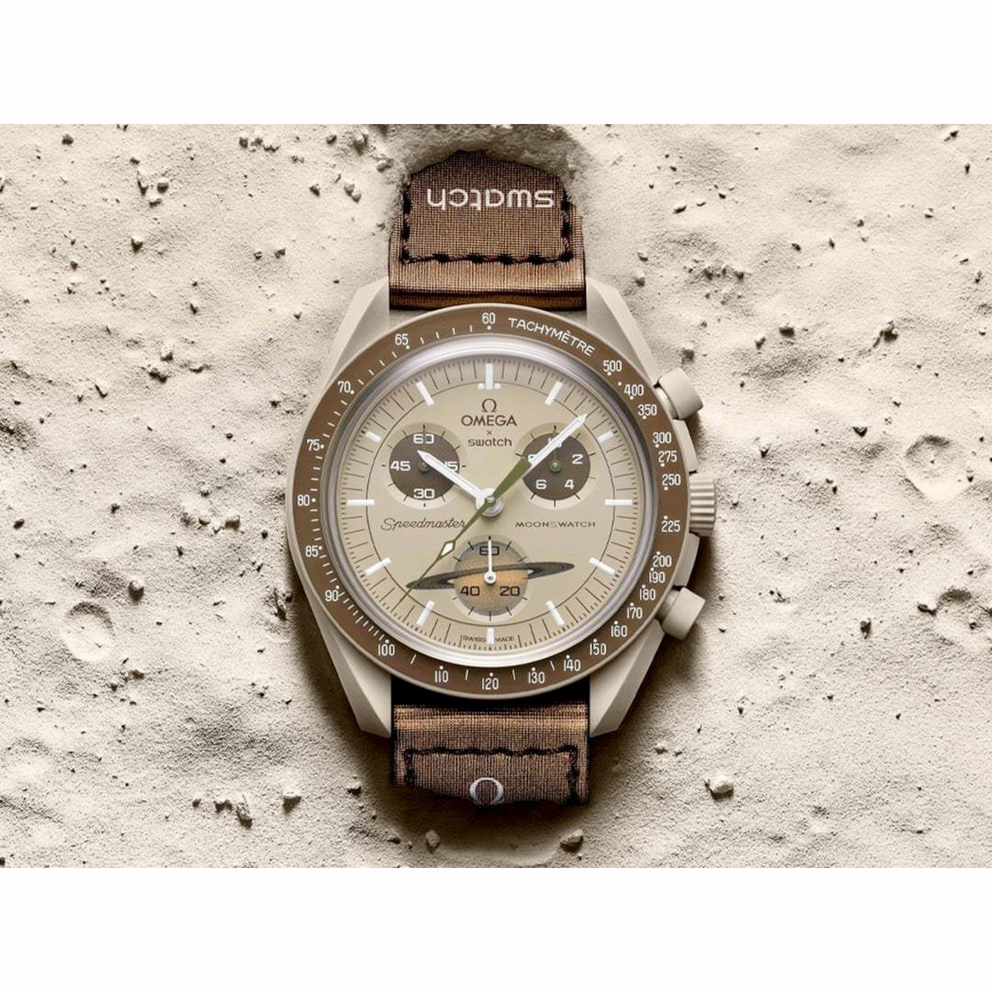 Swatch x Omega Bioceramic Moonswatch Mission to Saturn