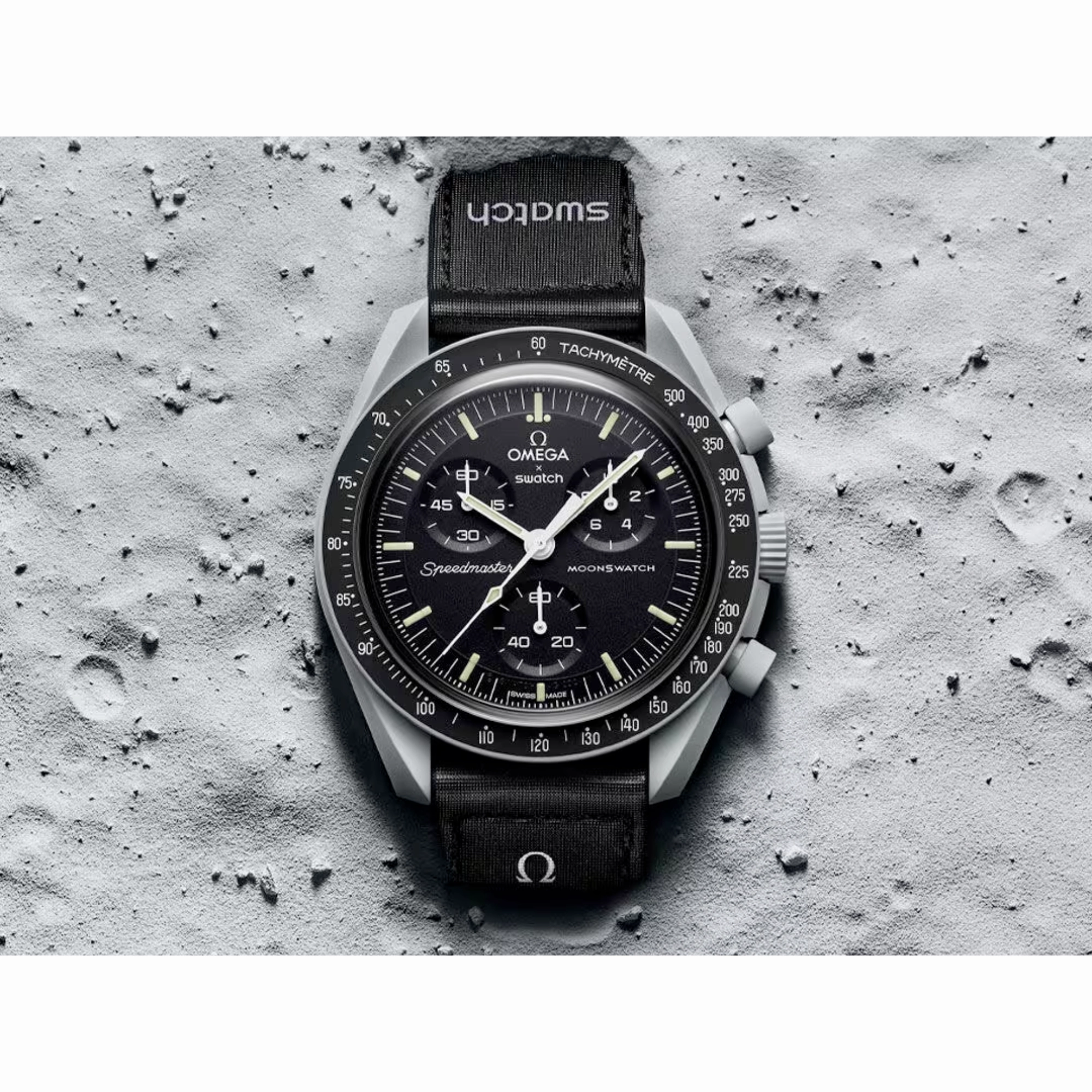 Swatch x Omega Bioceramic Moonswatch Mission to the Moon Gold