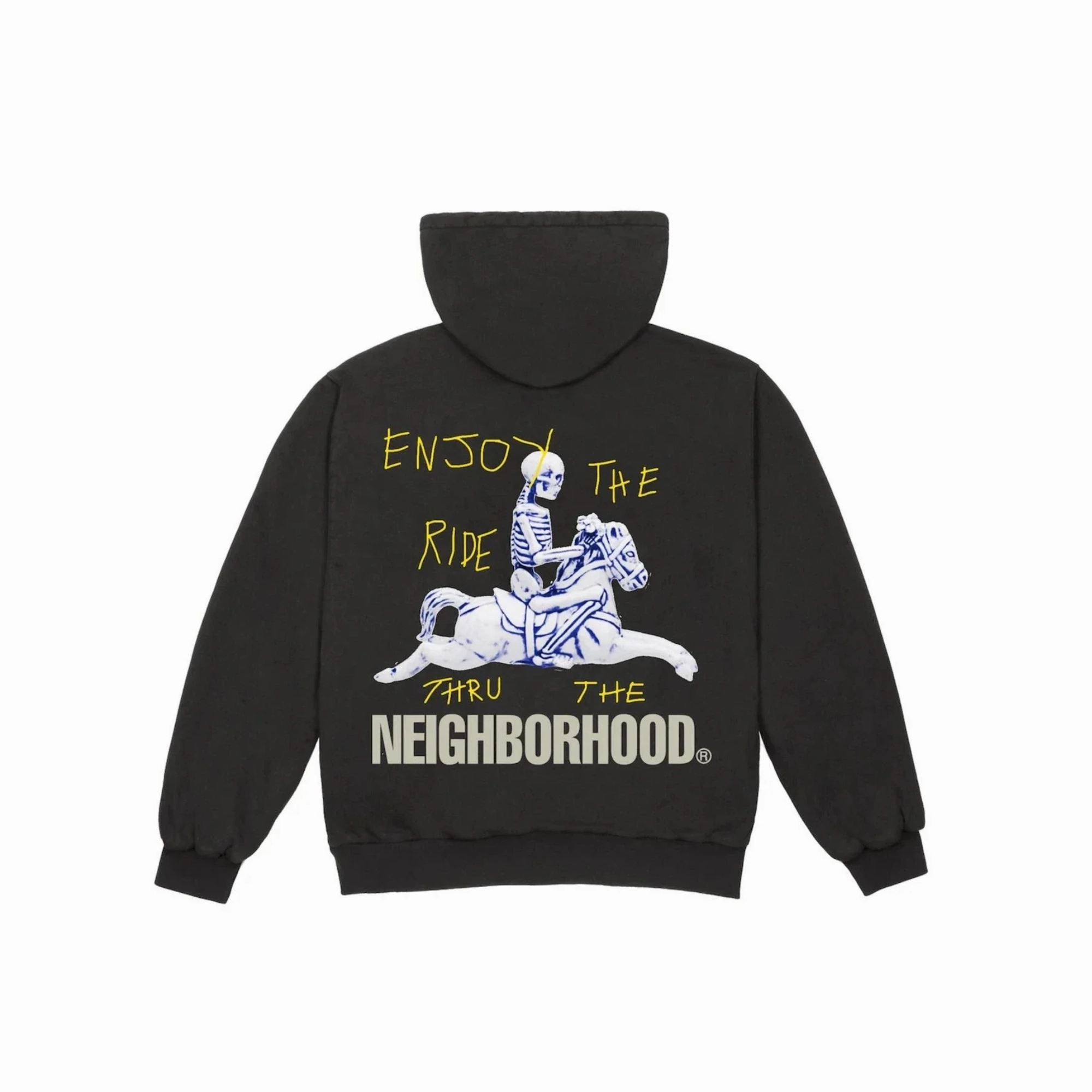 Travis Scott Cactus Jack x Neighborhood Carousel Hoodie Black