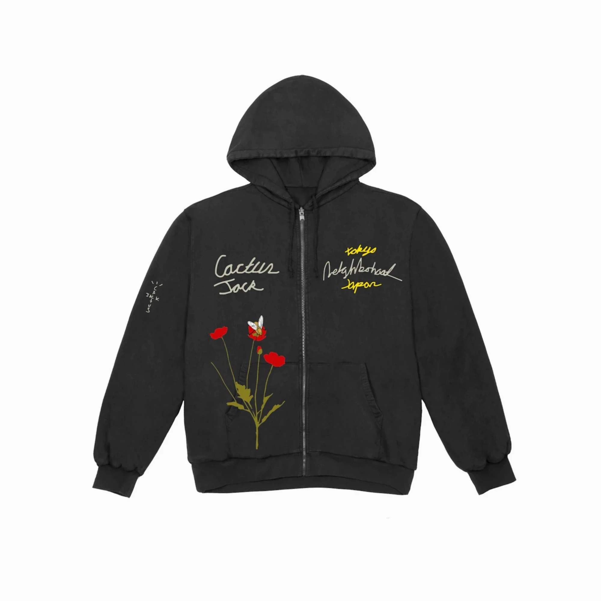 Travis Scott Cactus Jack x Neighborhood Carousel Hoodie Black
