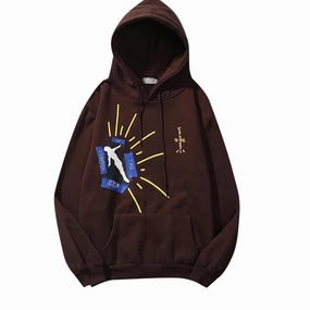 Travis Scott Highest In The Room Not For Decoding Hoodie Brown