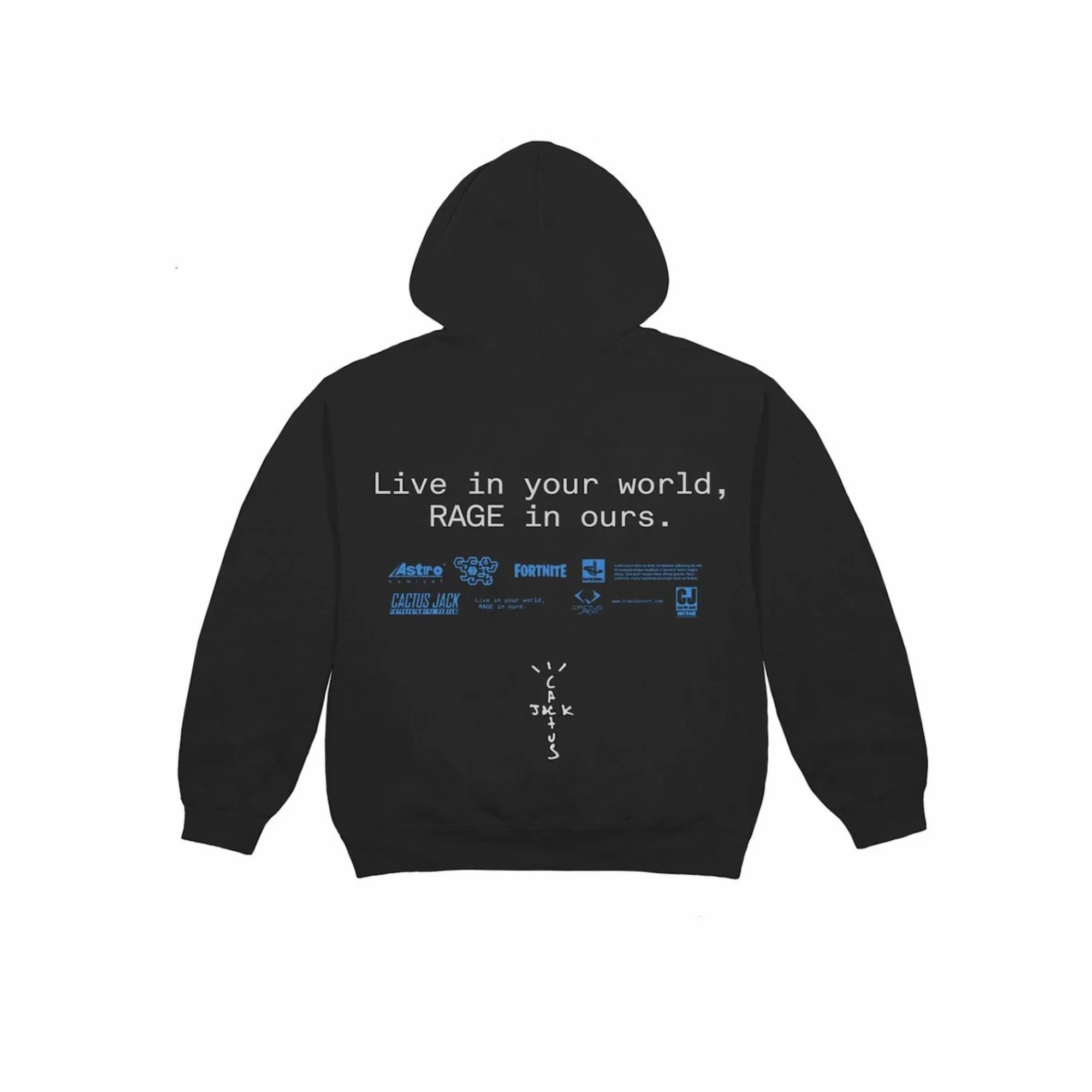Travis Scott The Scotts World Hoodie Black