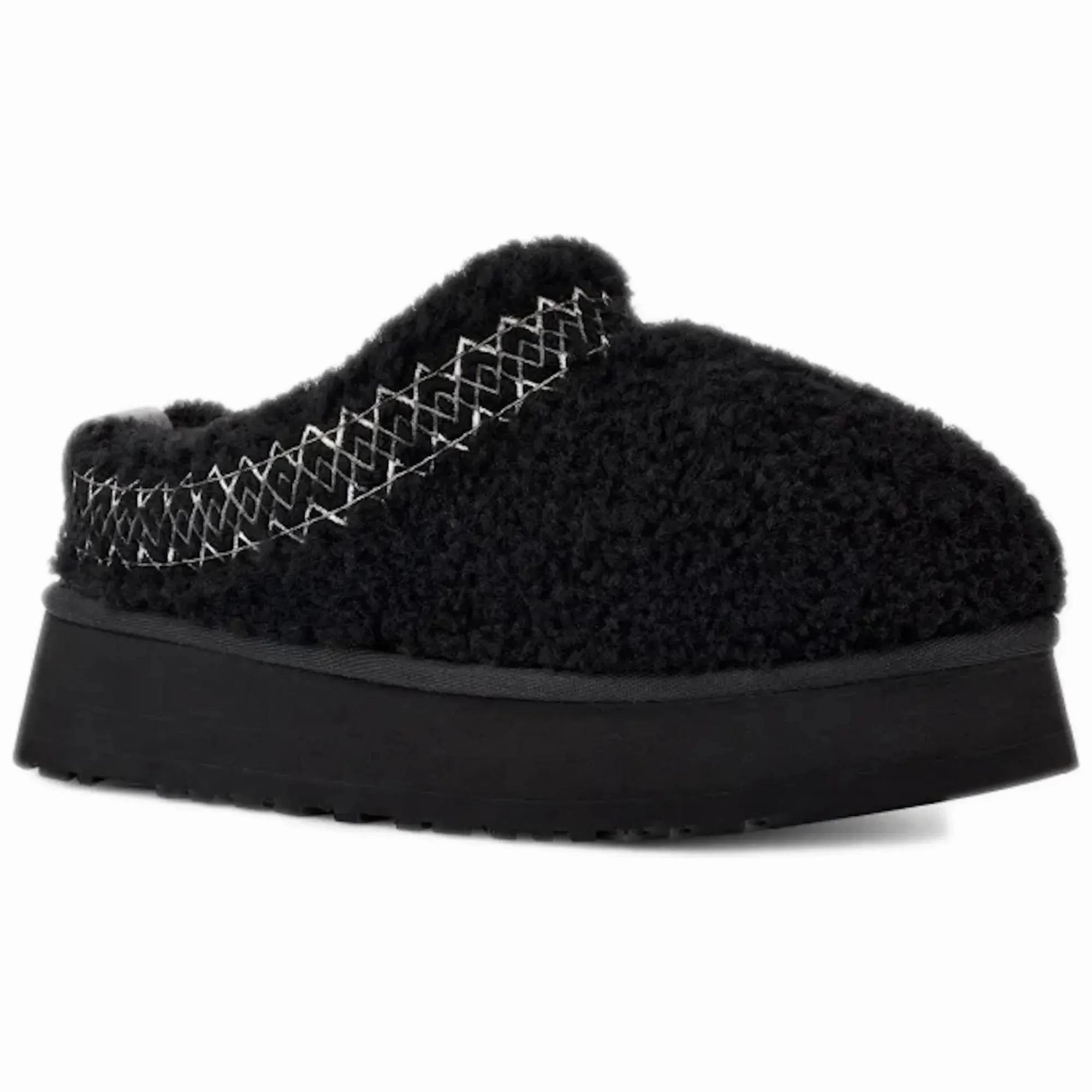 UGG Tazz Slipper Heritage Braid Black (W)