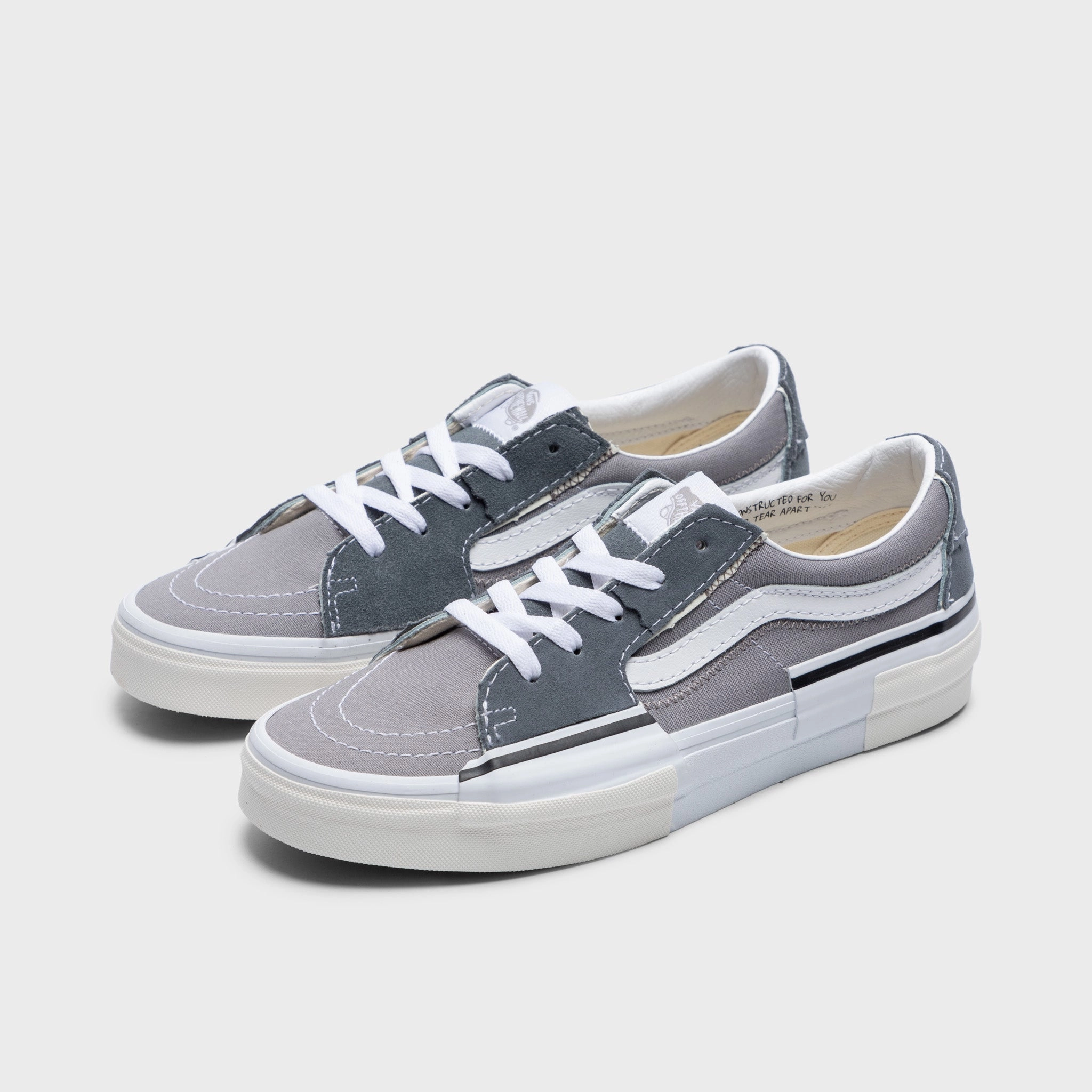 Vans Sk8-Low Reconstruct Green / Grey - White