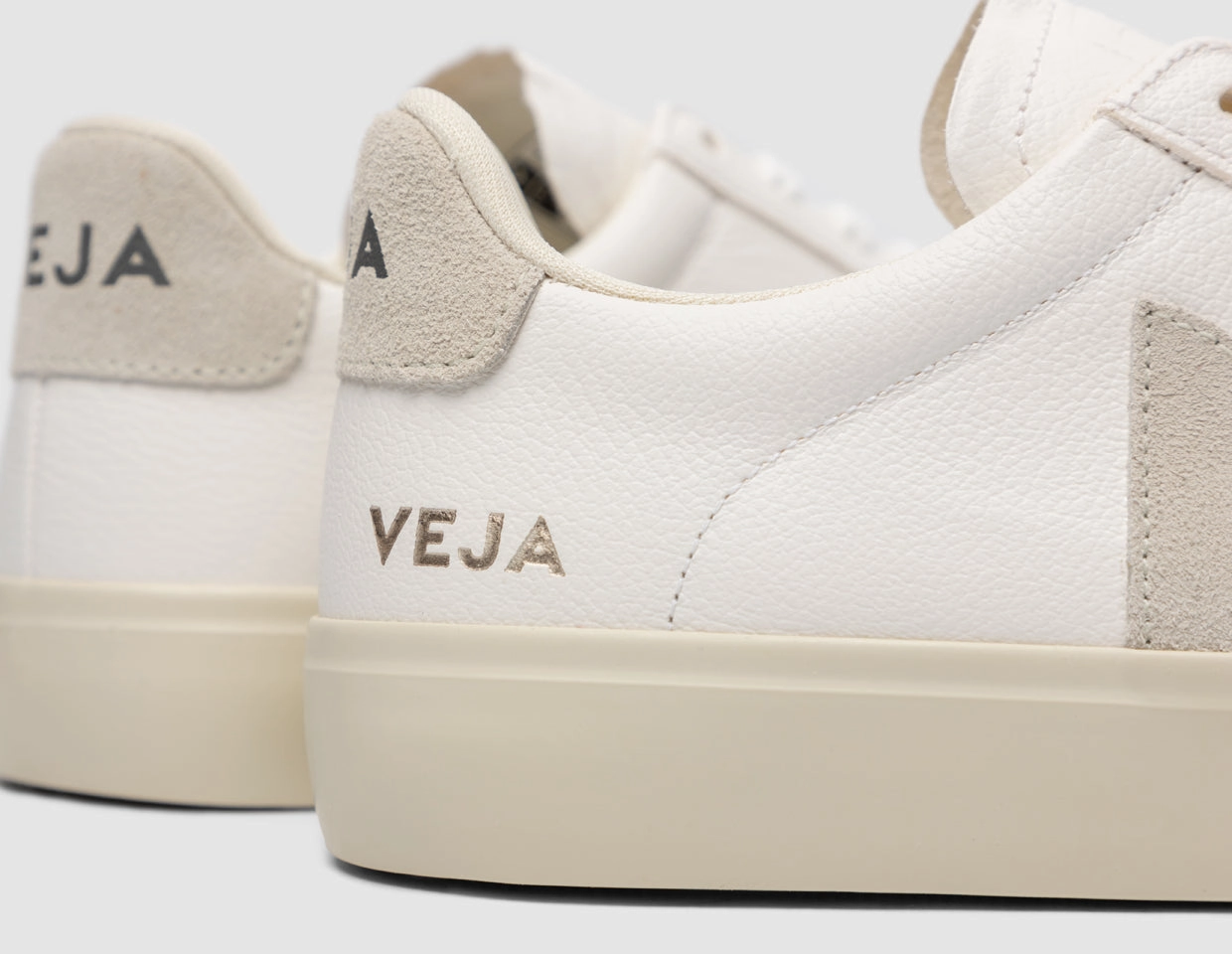 VEJA Women's Campo Extra White / Natural Suede