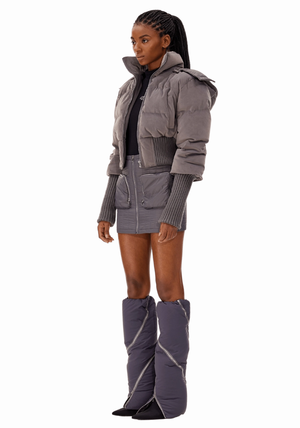 Waist Tied Down Jacket