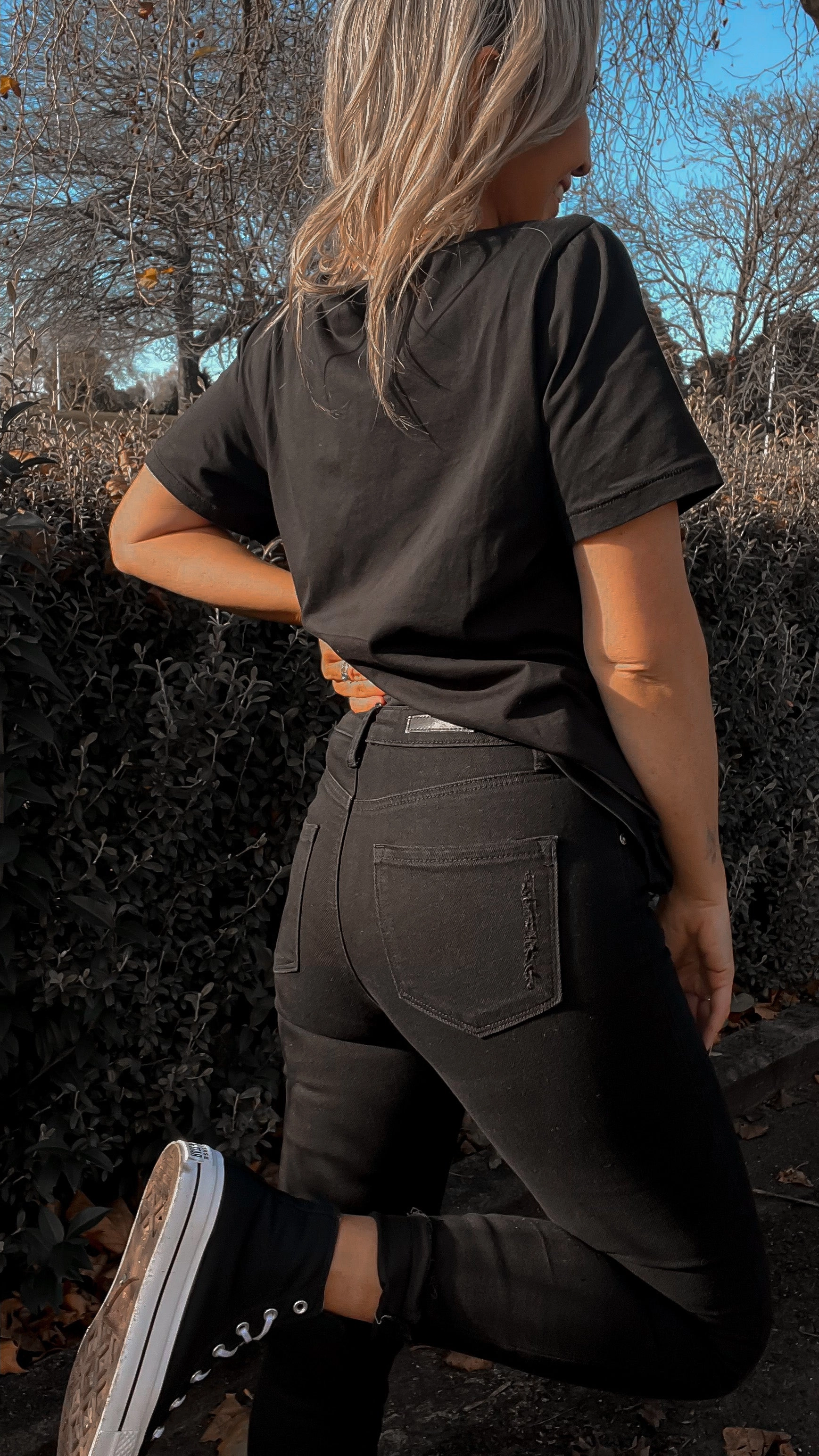 Wakee Denim Kimora Jeans Black