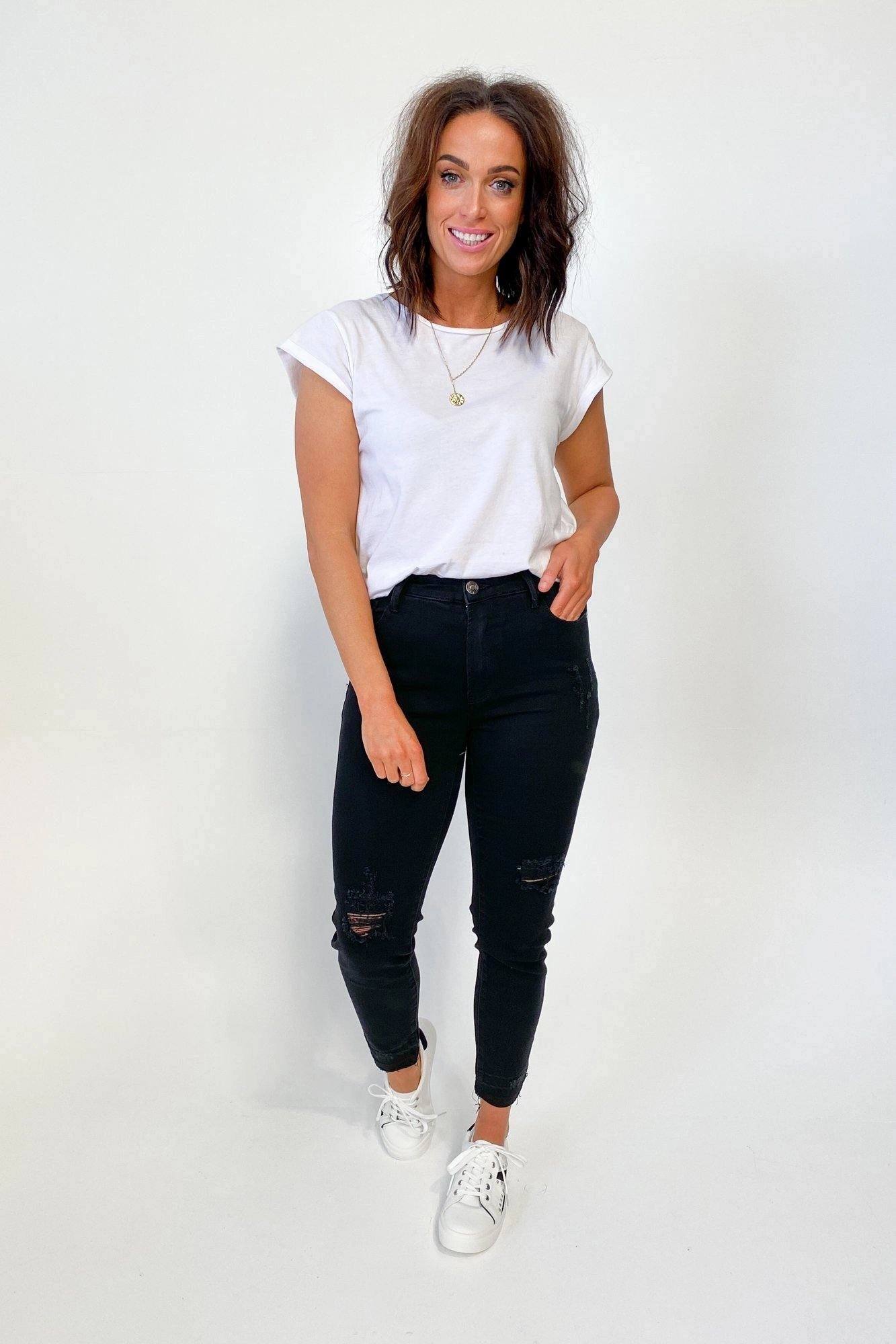 Wakee Denim Kimora Jeans Black