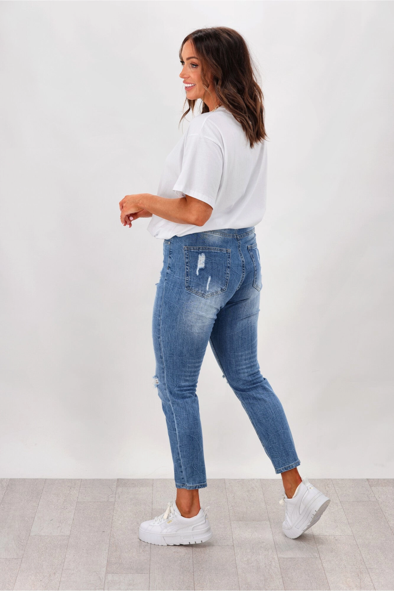 Wakee Denim Spencer Jeans Blue