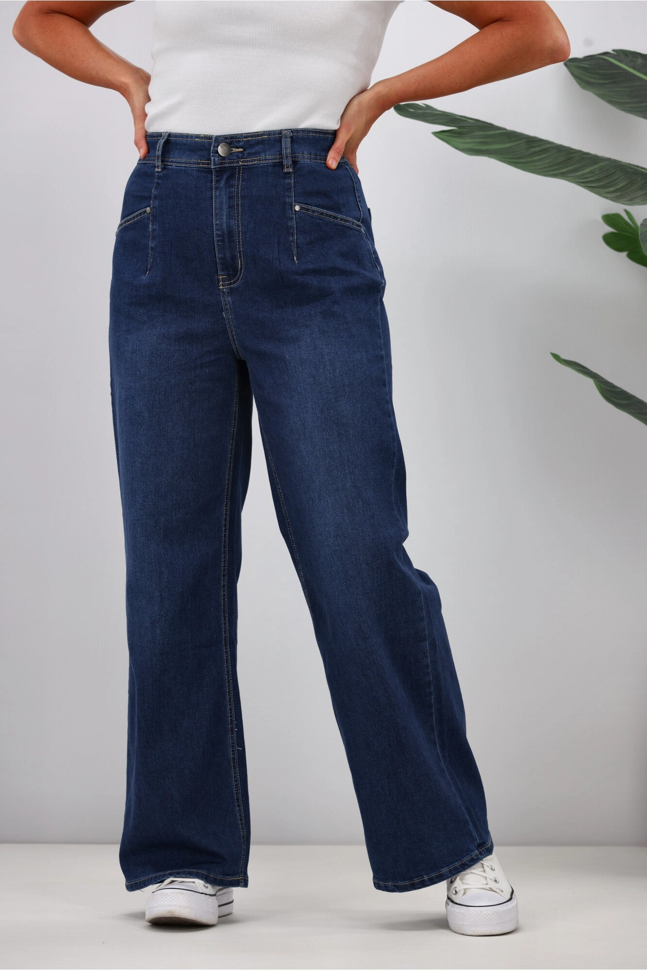Wakee Natalia Wide Leg Jean