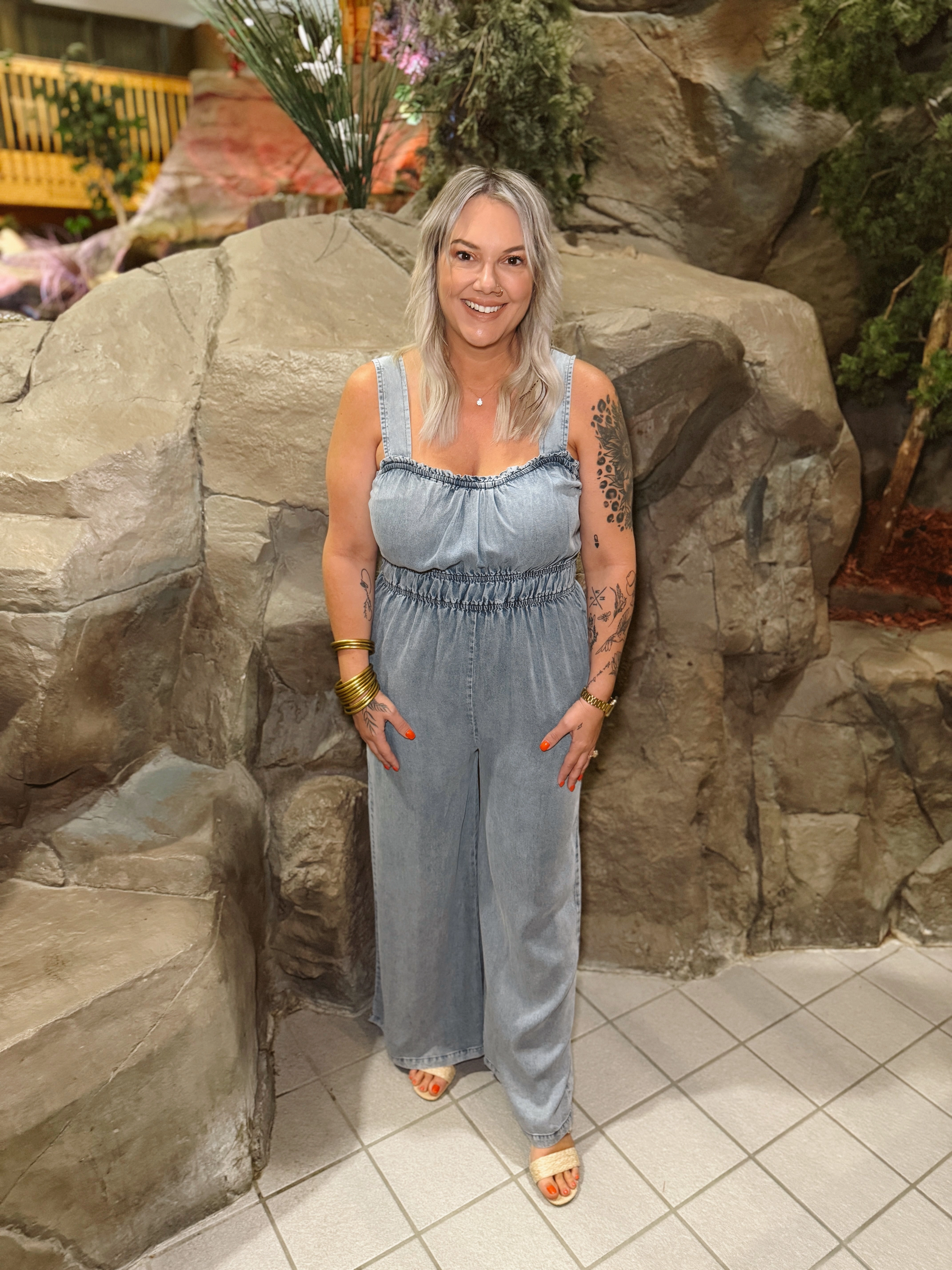 Washed Tencel Jumpsuit