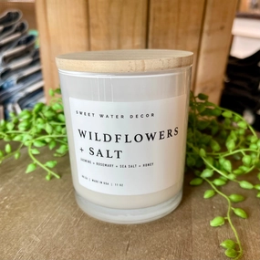 Wildflowers   Salt 11 oz Soy Candle
