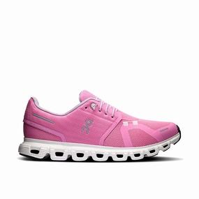 Women's Cloud 6 Raspberry/White