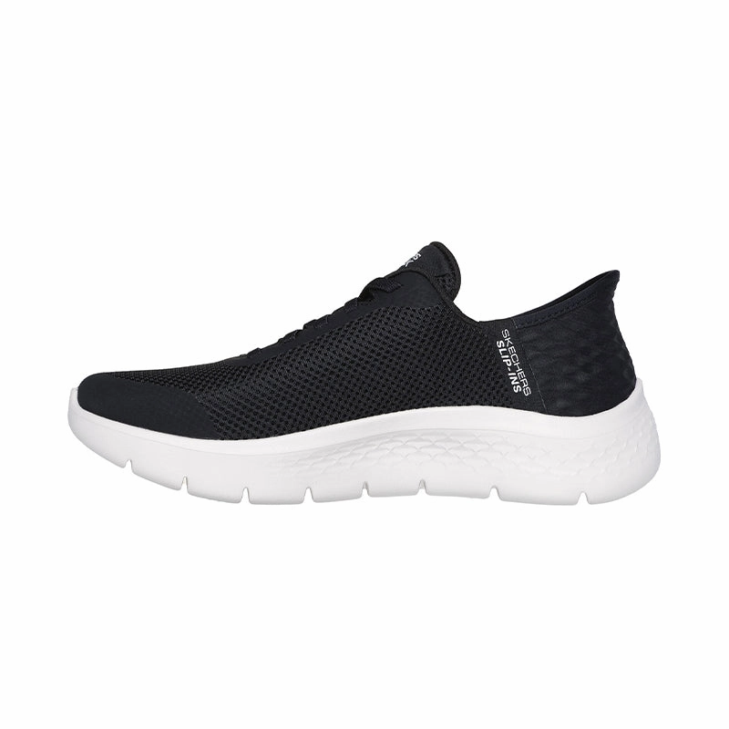 Women's Slip-ins Go Walk Flex Black Textile/White Trim
