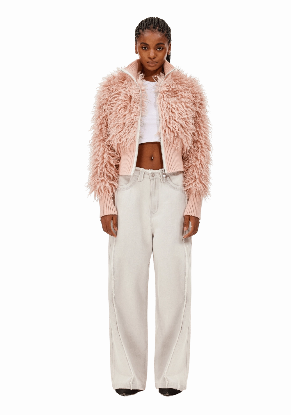 Wool Embroidered Logo Jacket