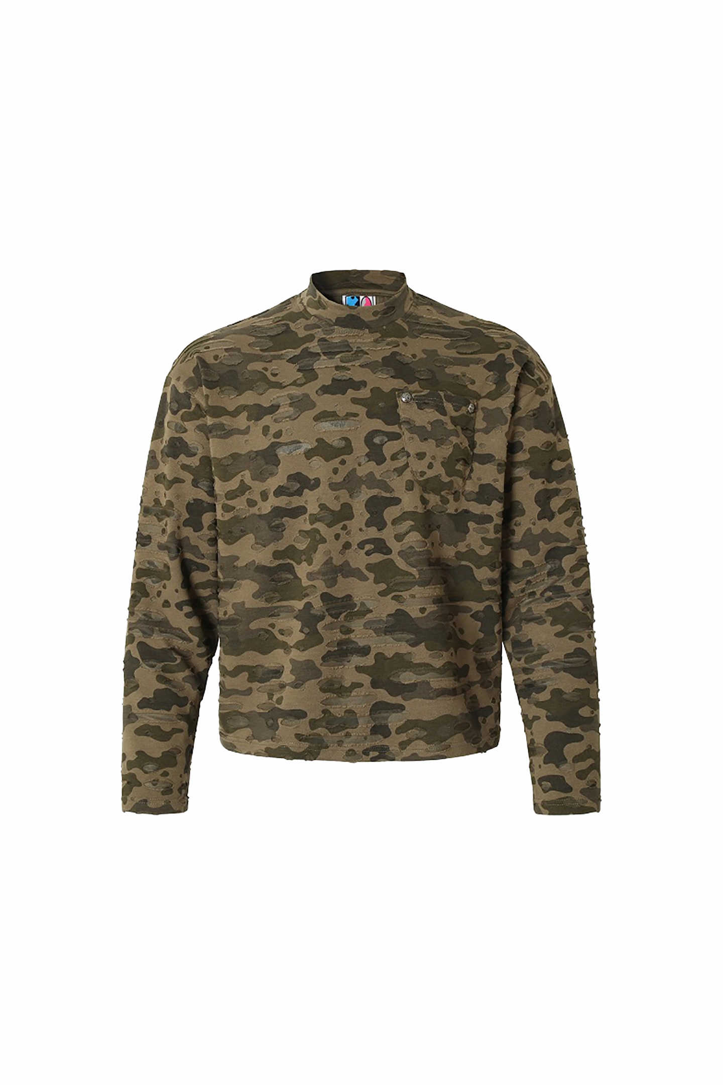 Wormhole Camouflage Pocket Long Sleeve