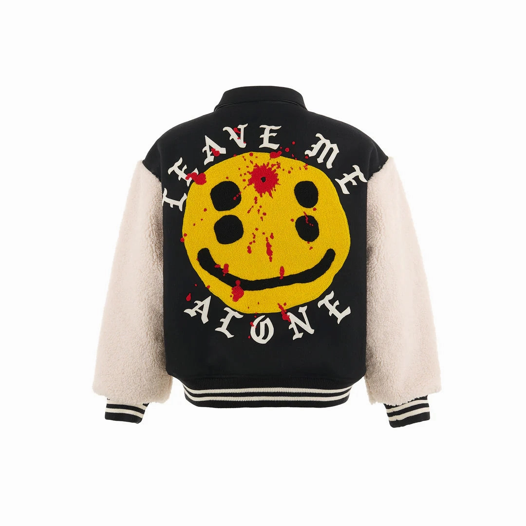 X CPFM Varsity Jacket Lma Black