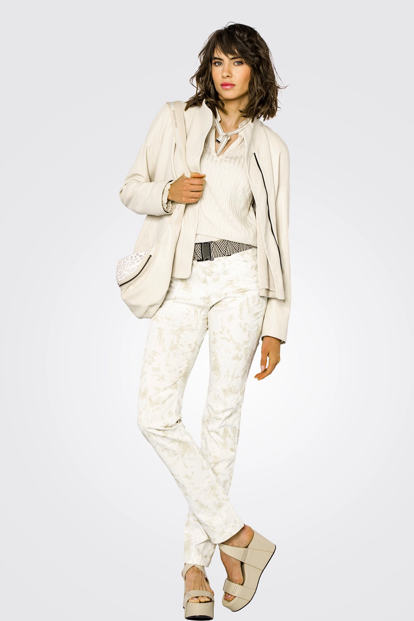 Zip Jacket - Sand