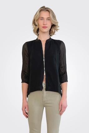 Zip Sweatshirt - Black